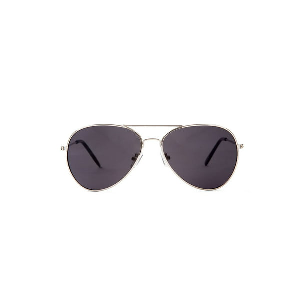 Wholesale Lot 12 Pair Aviator Sunglasses Silver or Black Frame Smoked Lenses